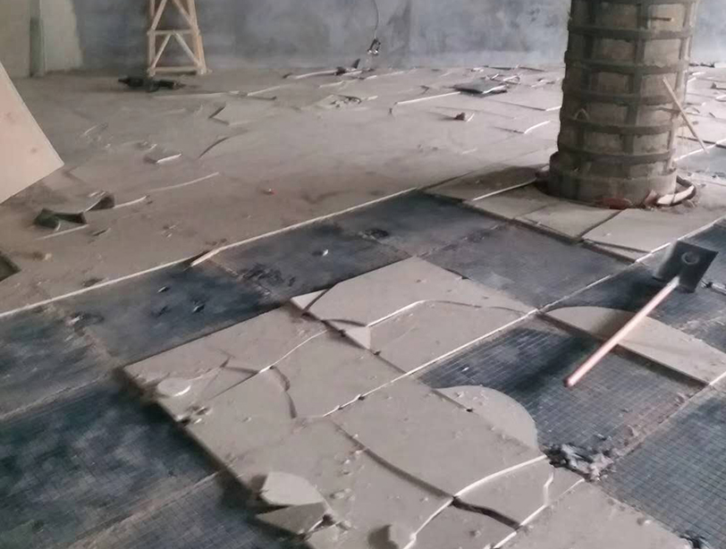 吳江敲墻拆除